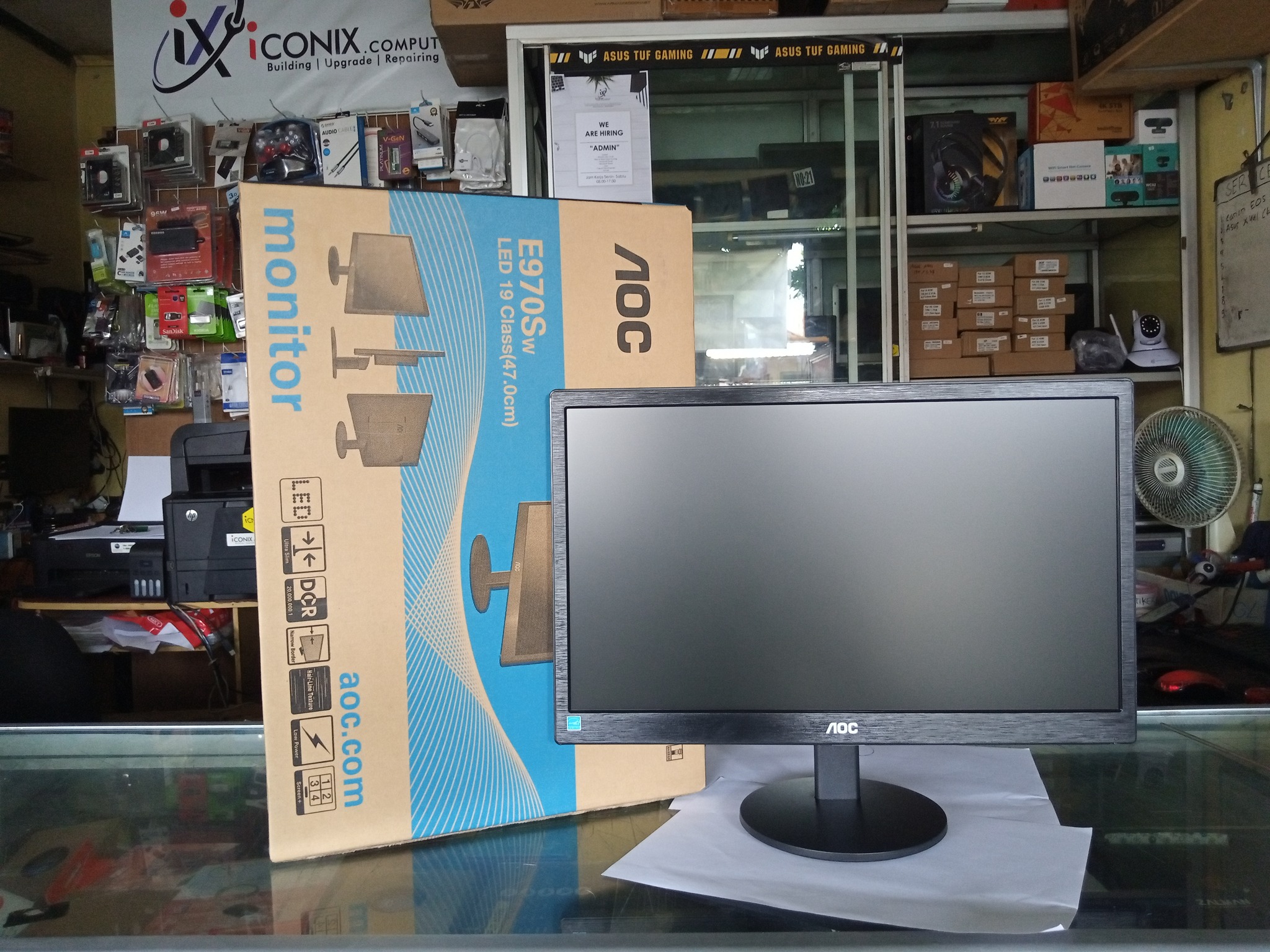 Iconix Computer - LED Monitor AOC 18.5 Inch E970SW... | Facebook