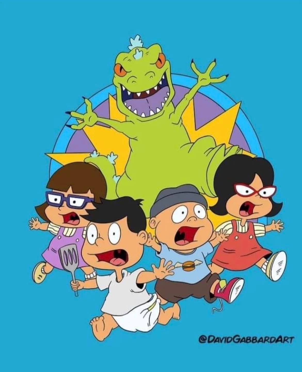 Splaat - Rugrats mashup with Bob’s Burgers! 🍔🍼... | Facebook