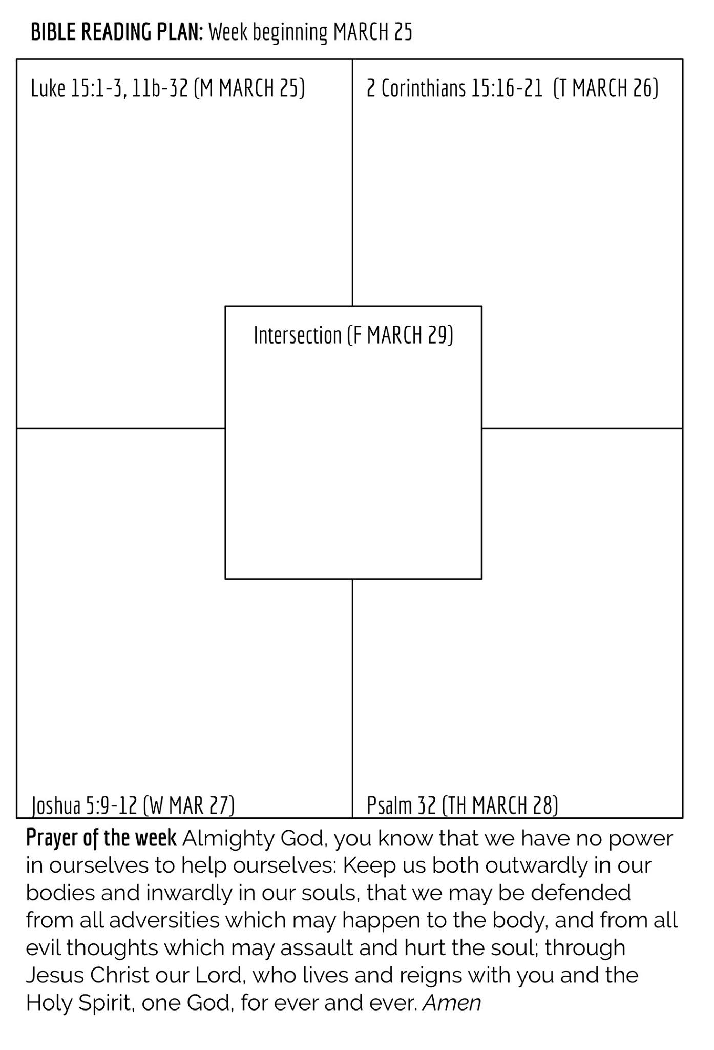 Here is the... - Find the Intersection Bible Study Method | Facebook