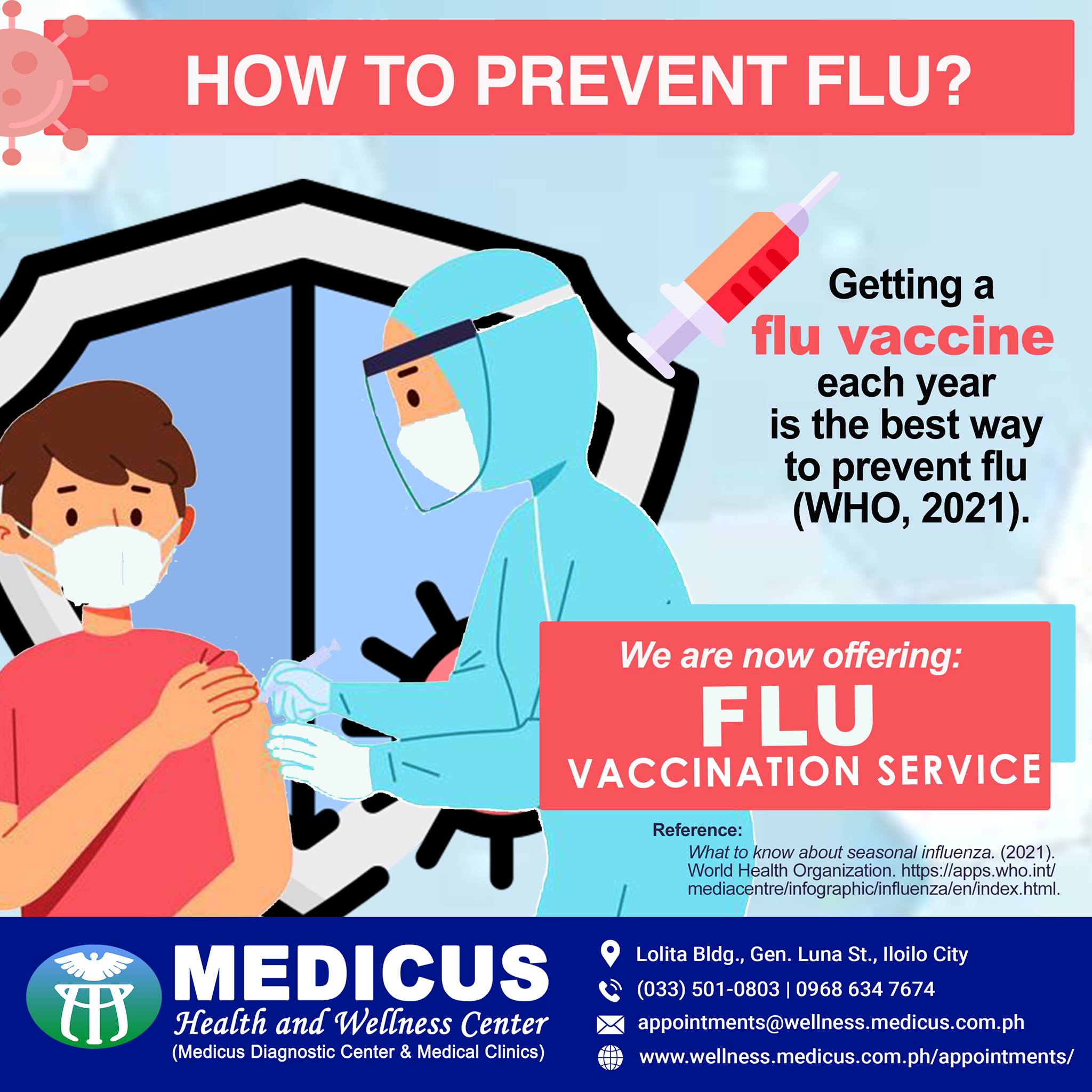Medicus - Getting a flu vaccine each year is the best way to prevent ...