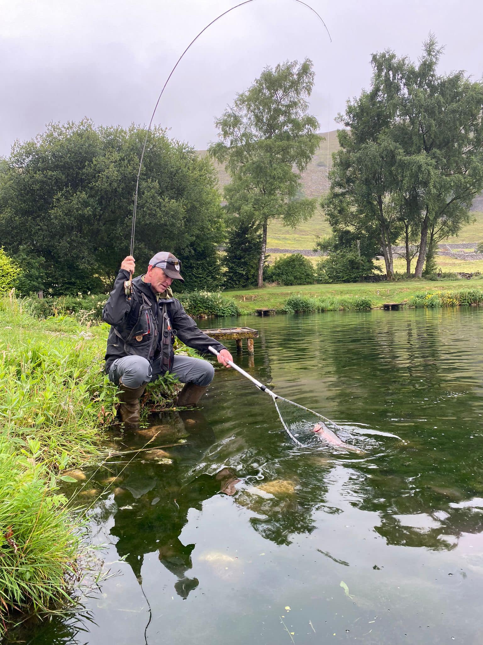 10ft fishing.pole uses Flexible Telescoping Pole In The Breeze Size: 120" H x 1" W x 1" D allowing users to access deep Kayak Fishing: What Rods and