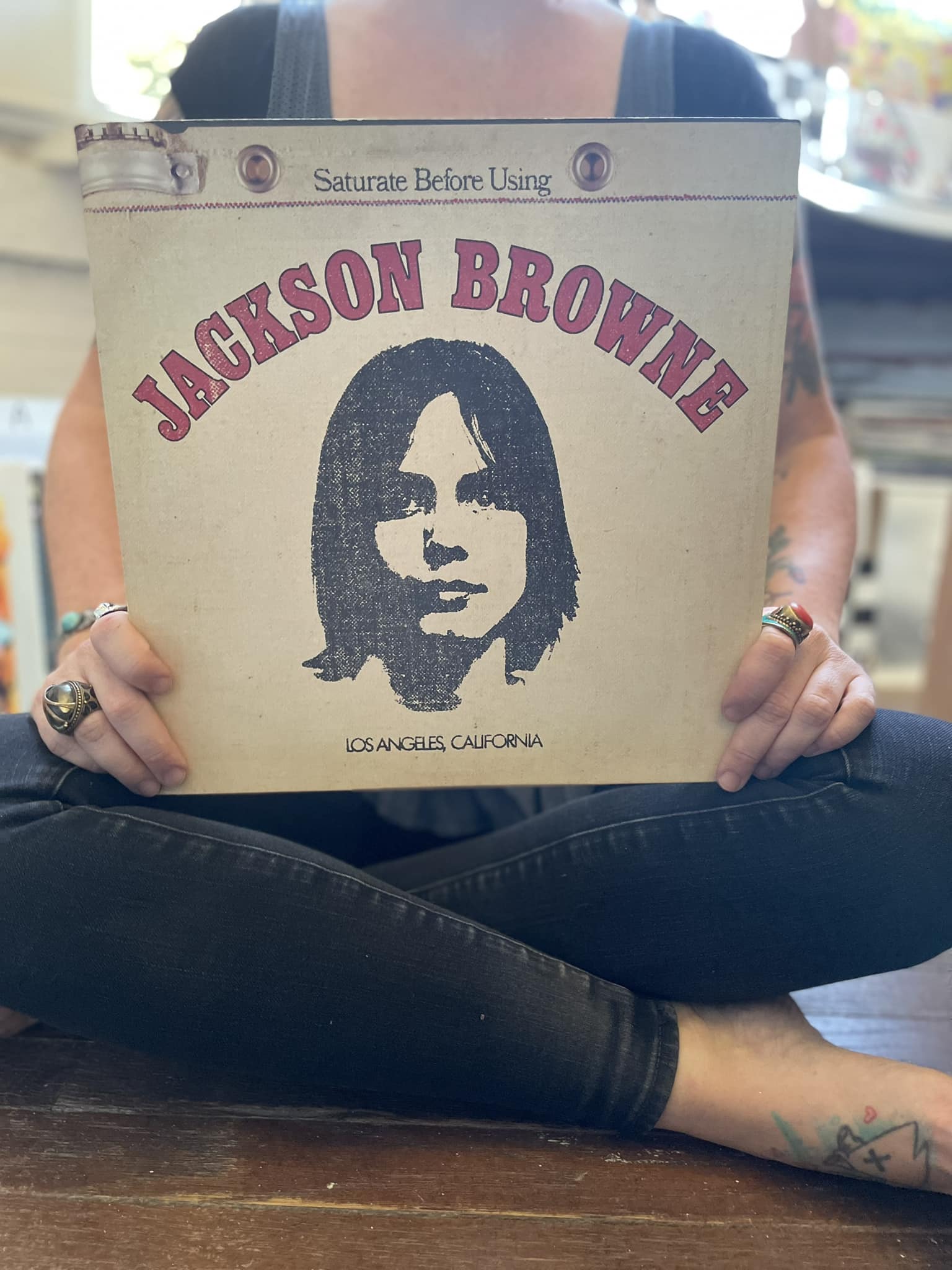 Jackson Browne's 1972 album Saturate Before Using