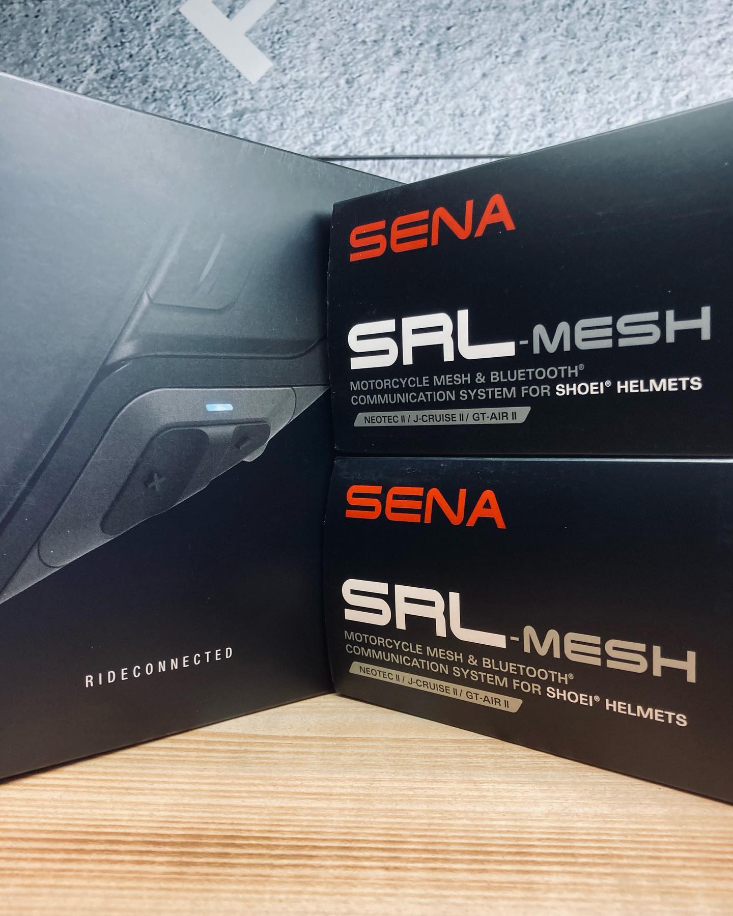 Brand new Sena SRL Mesh for Shoei GT Air 2 and Neotec 2 now in