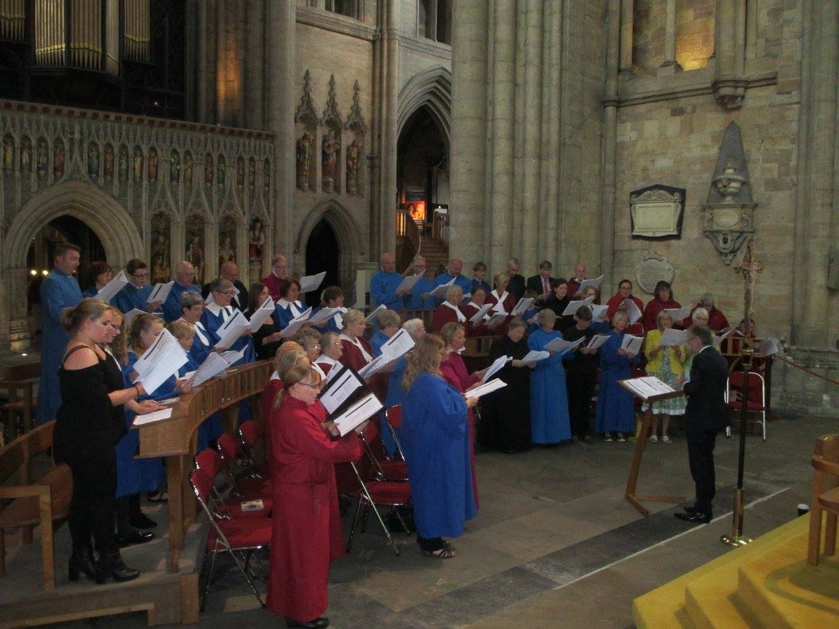 Rehearsing for our performance... - Wetherby Choral Society | Facebook