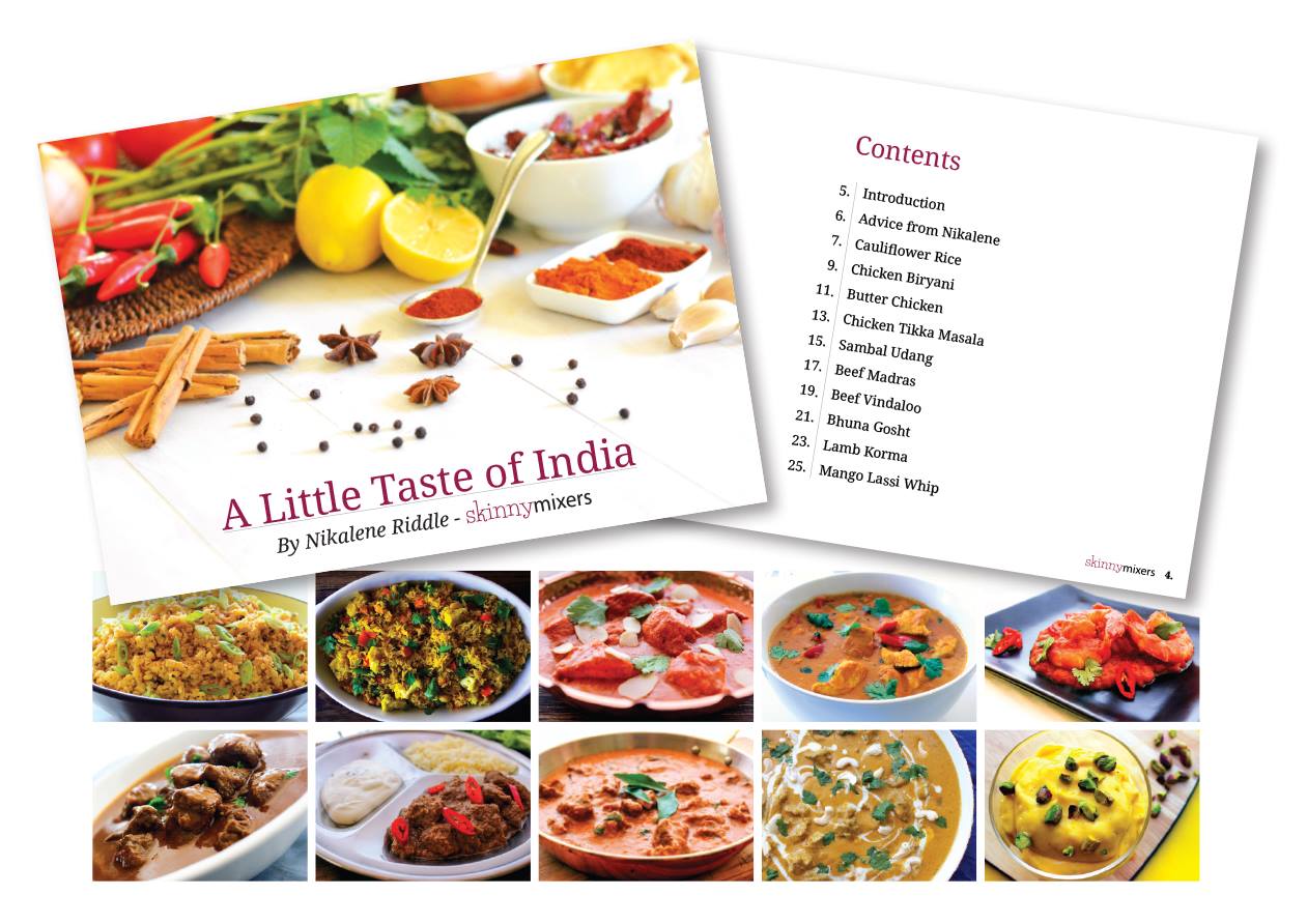 Nikalene Riddle - 'A Little Taste of India' Mini Cookbook - Pre-Order ...