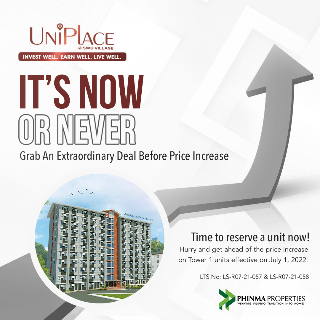 The perfect time to own a piece of... - PHINMA Properties