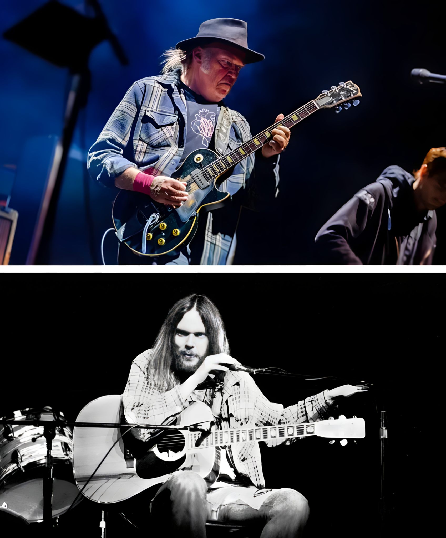 Rock legend Neil Young as a cowboy? Sign us up!