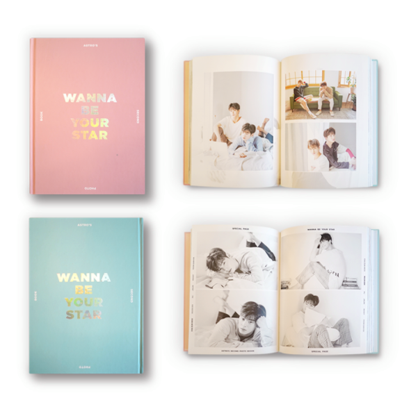 ASTRO - 2ND WANNA BE YOUR STAR PHOTOBOOK 2代寫真書限量版ASTRO