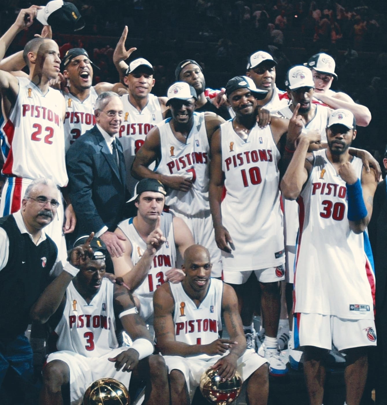 The 2003–04 NBA season was the 63rd season for the Pistons, the 