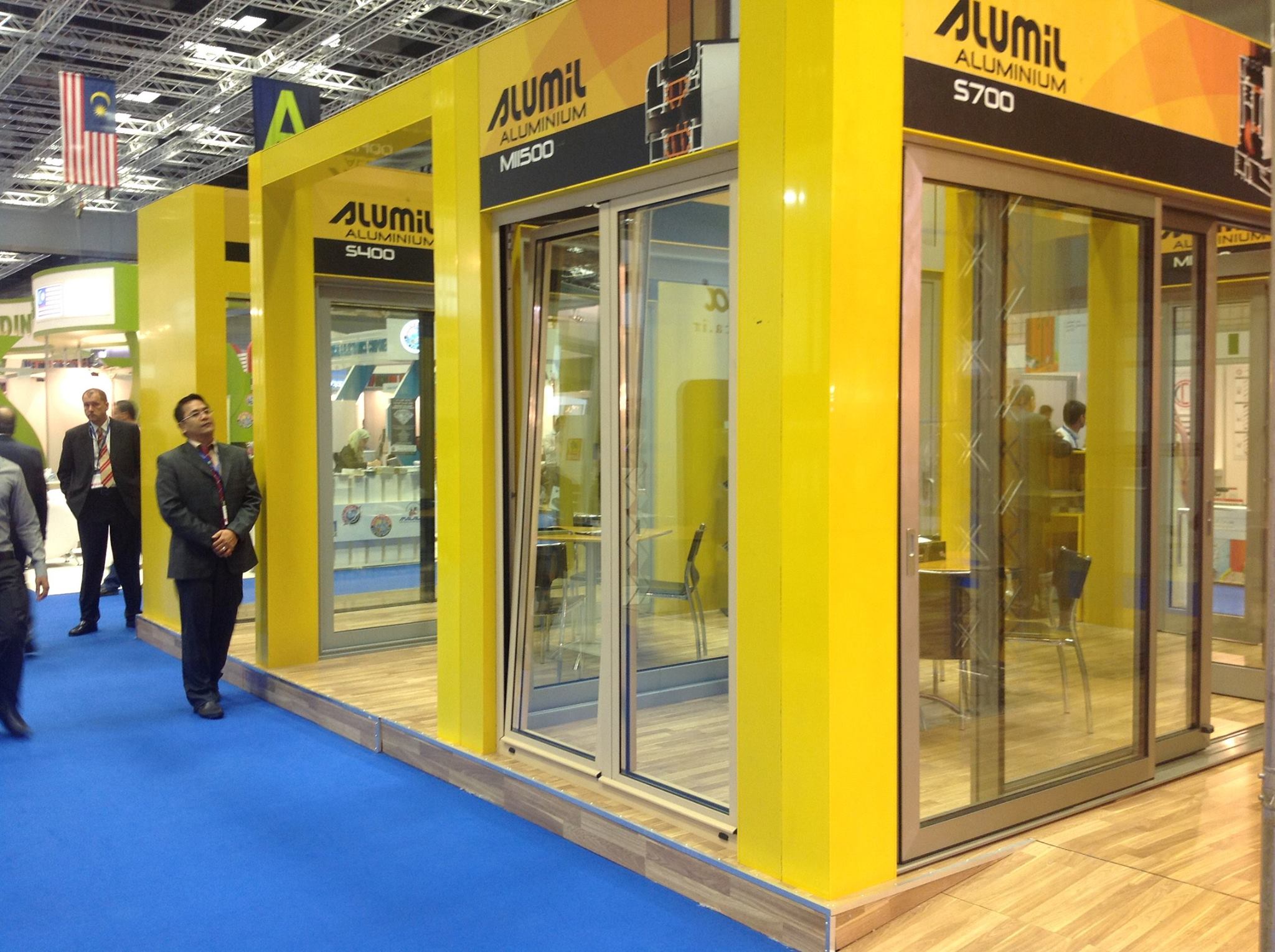 Alumil - Our team in PROJECT QATAR exhibition