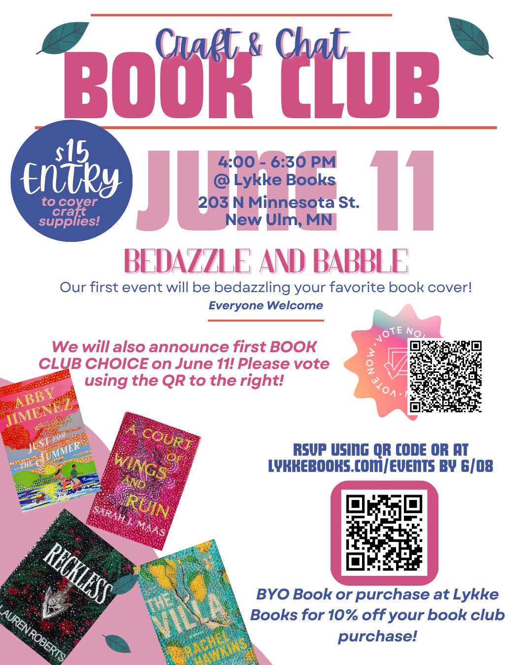 Lykke Books - 📚 NEW EVENT ALERT! 📚 We're so excited to... | Facebook