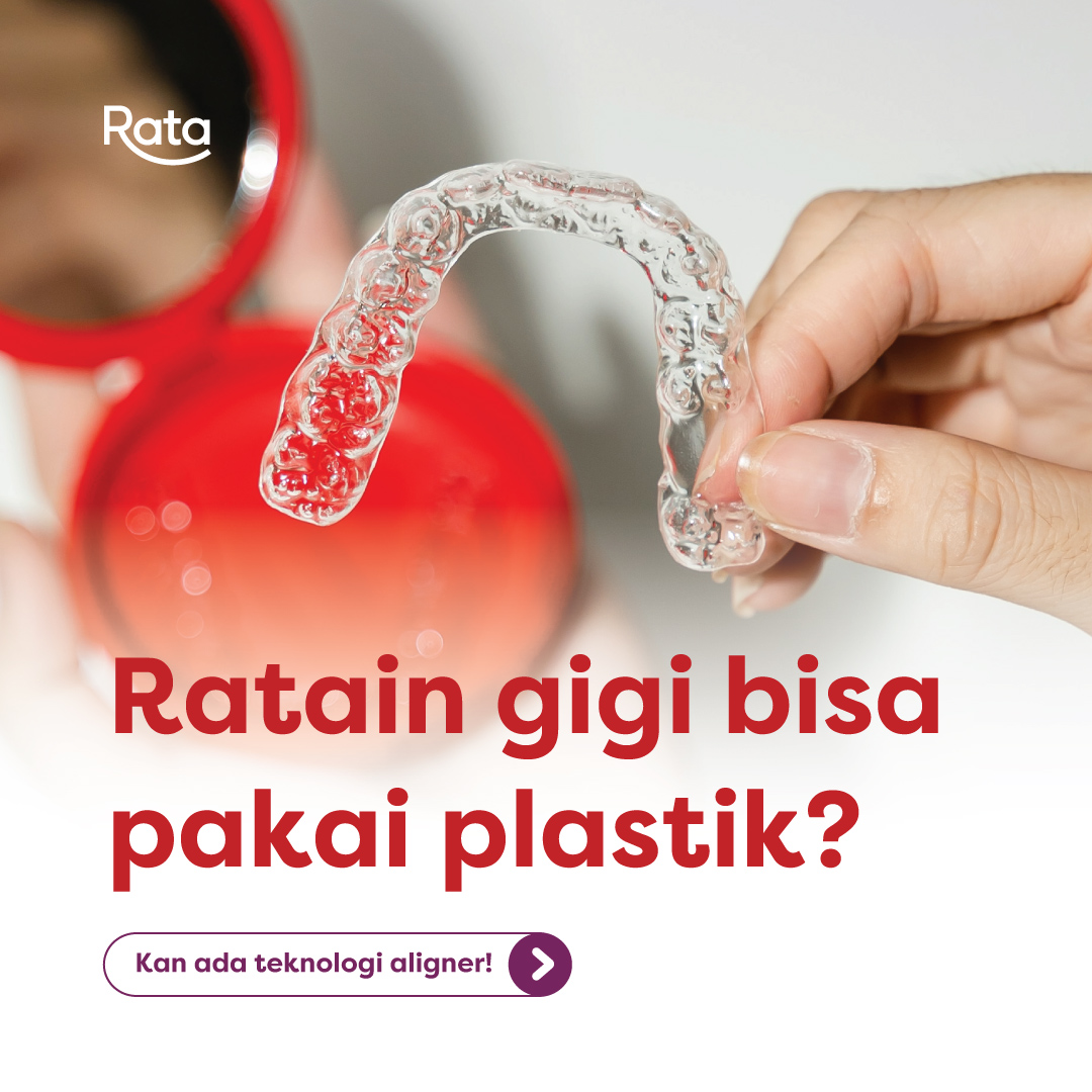 RATA - Plastik, plastik apa yang bisa ratain gigi?👀...