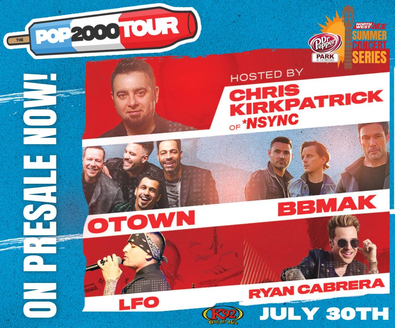 Ultimate throwback concert at Dr Pepper Park