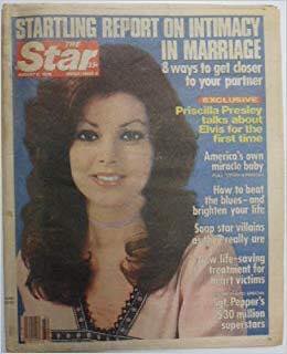 August 8, 1978: Priscilla on the cover of The Star Magazine