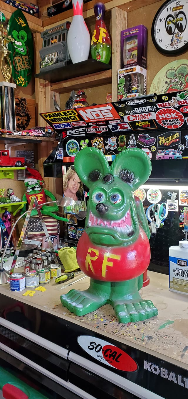 My modified 2004 Rat Fink ☺️