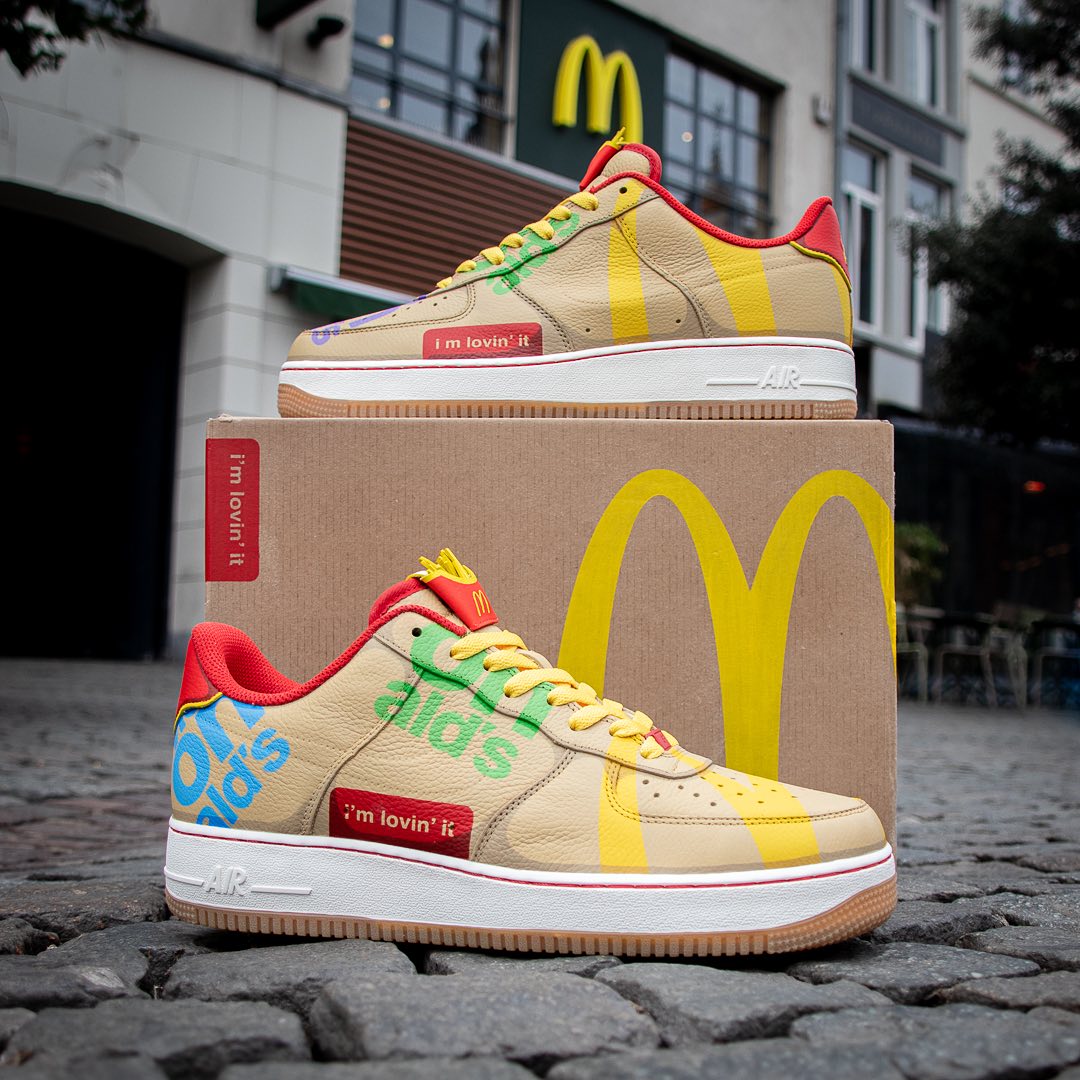 Nike x McDonald's partnership #nike #mcdonalds #faelpt