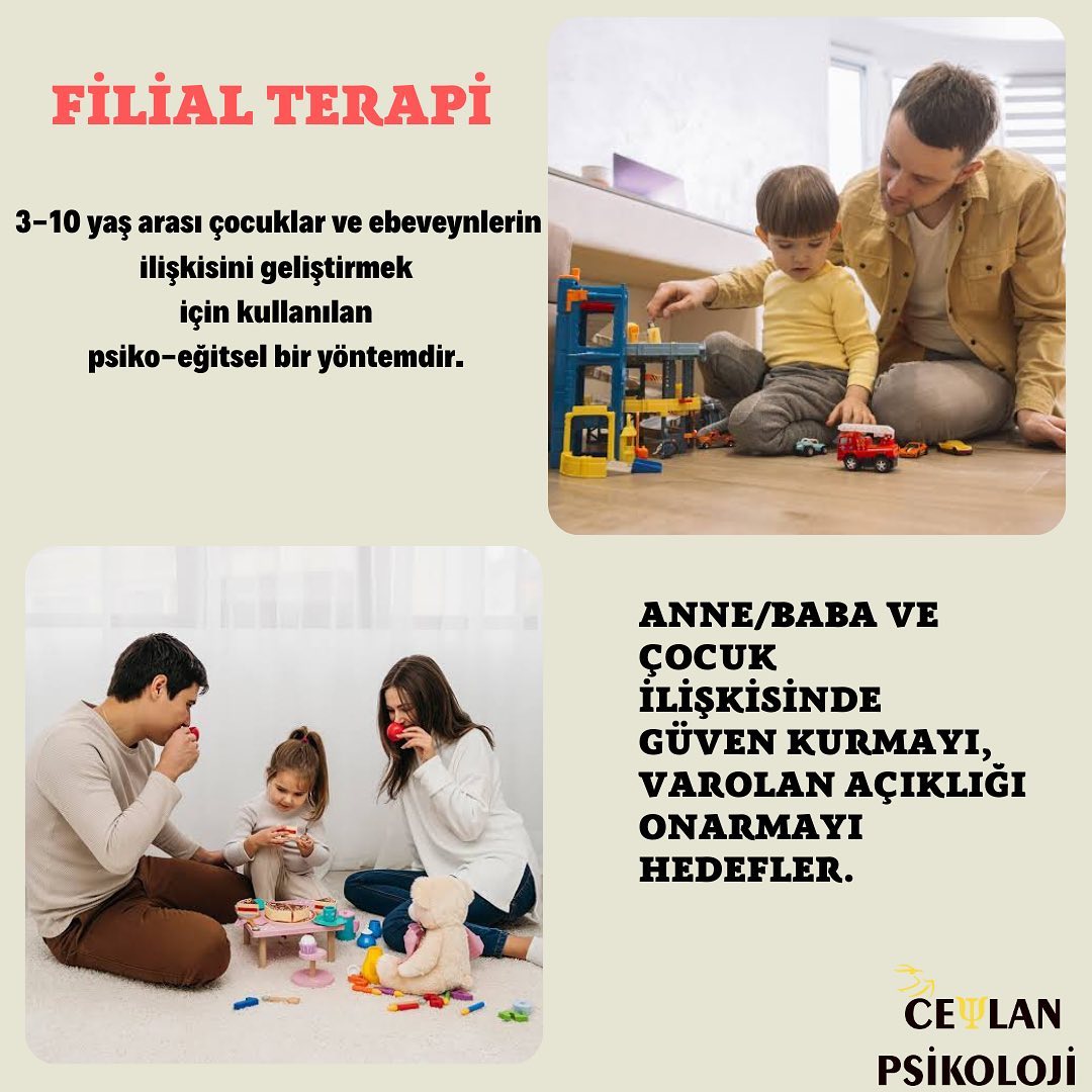 FİLİAL TERAPİ NEDİR? Oyunun olumlu... - psikologmelisaceylan | Facebook