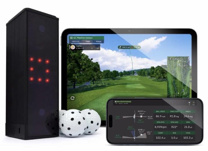Square Golf Launch Monitor USA | How To Apply Club Stickers To Square ...