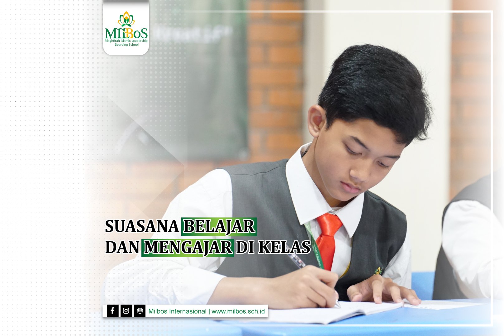 Suasana belajar dan mengajar di... - MILBoS International | Facebook
