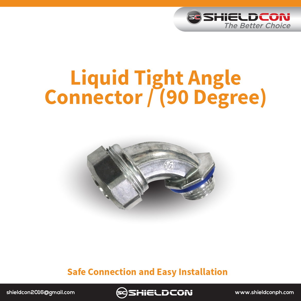 ShieldCon - When connecting conduits in exposed wet...