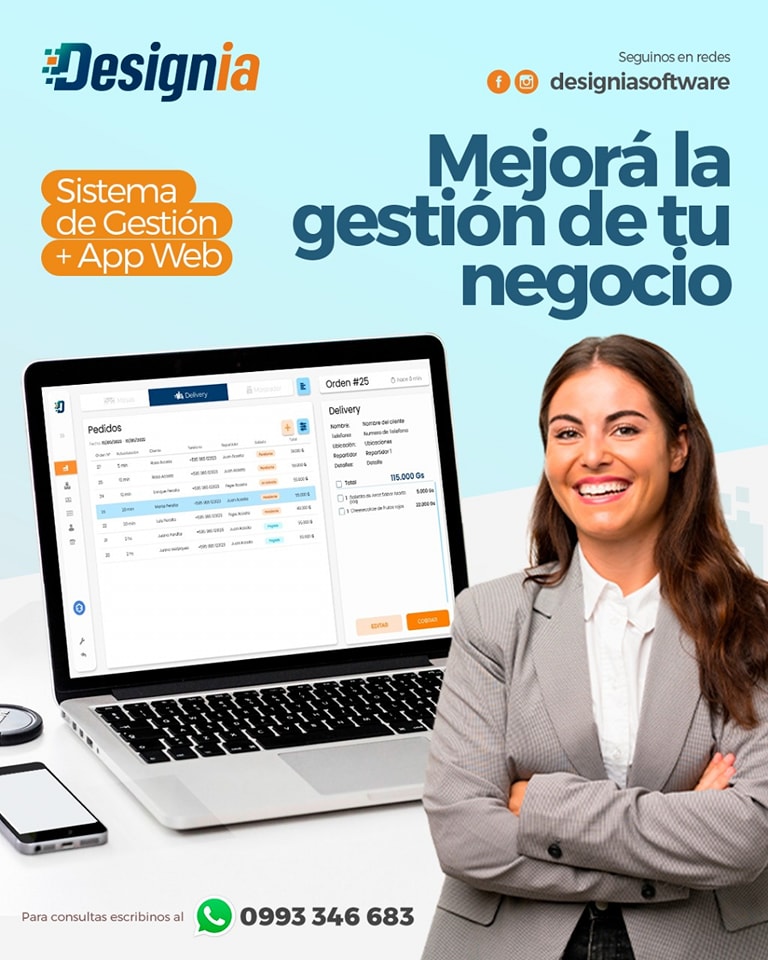 LA SOLUCIÓN QUE TU NEGOCIO NECESITA... - Designia Software