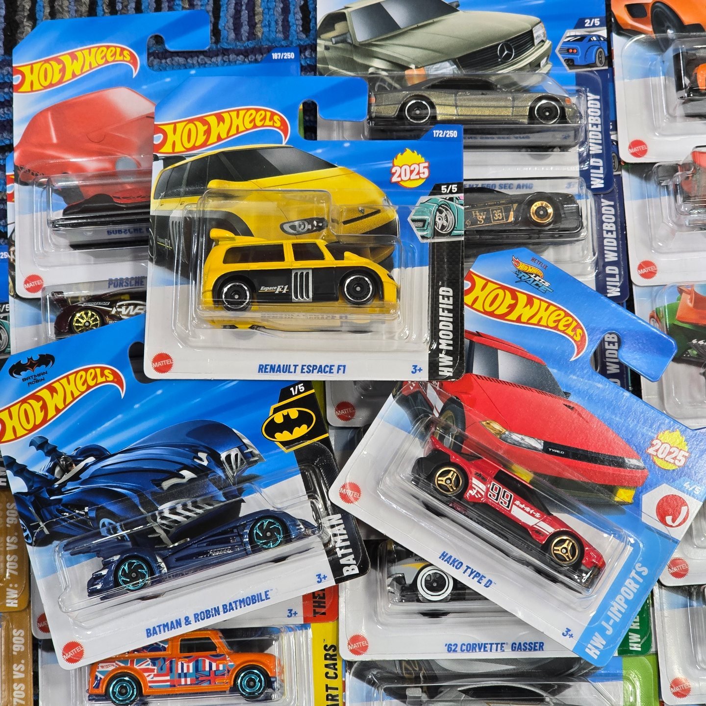 2025 HOT WHEELS MAINLINE CASE L MOD MILL SERIES MUSCLE MANIA in hand