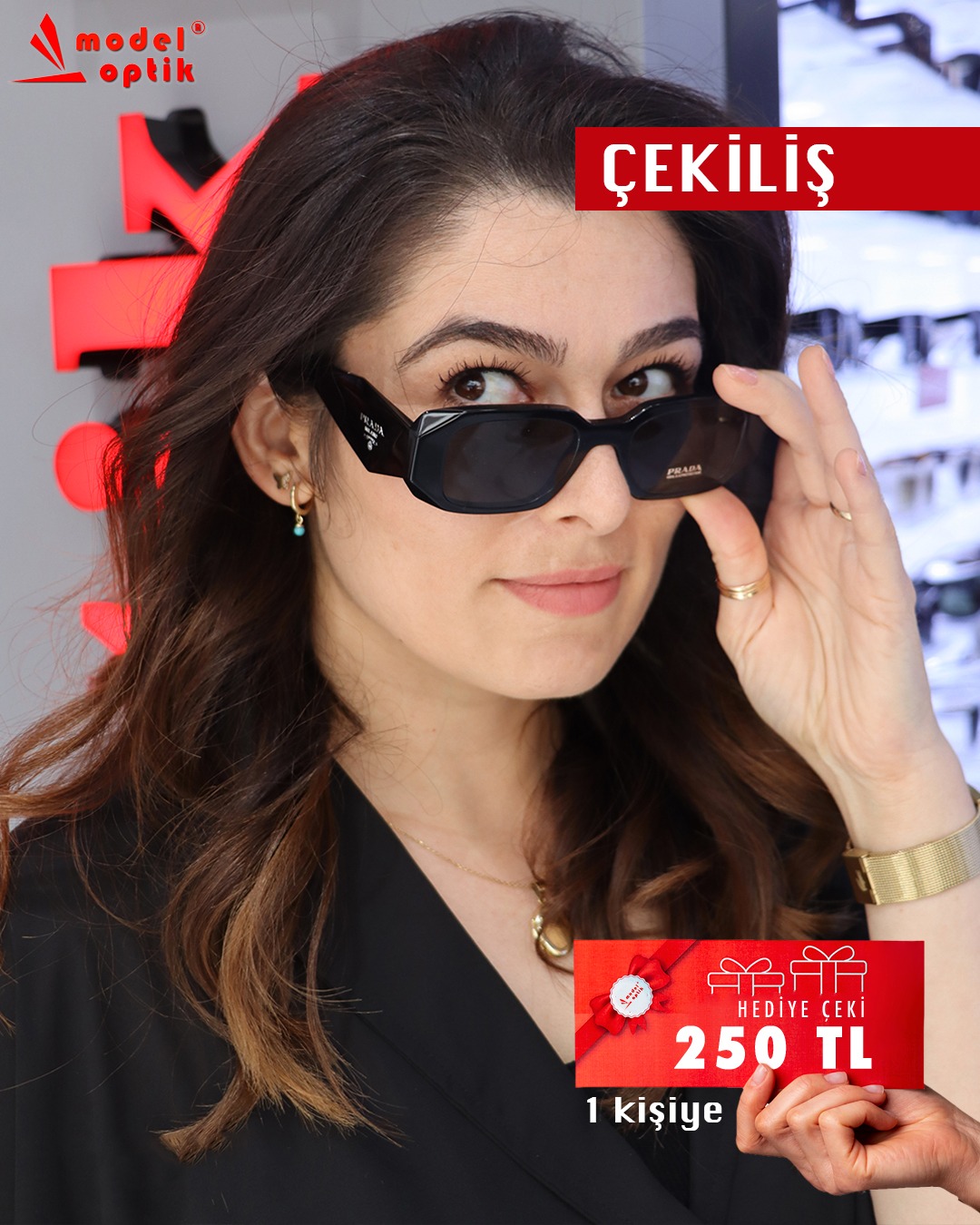 Model Optik - Model Optik Olarak Güzel Bir Çekiliş İle... | Facebook