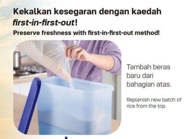 💙 RICE SMART TUPPERWARE 10kg 💙... - Tupperware Johor Tini | Facebook