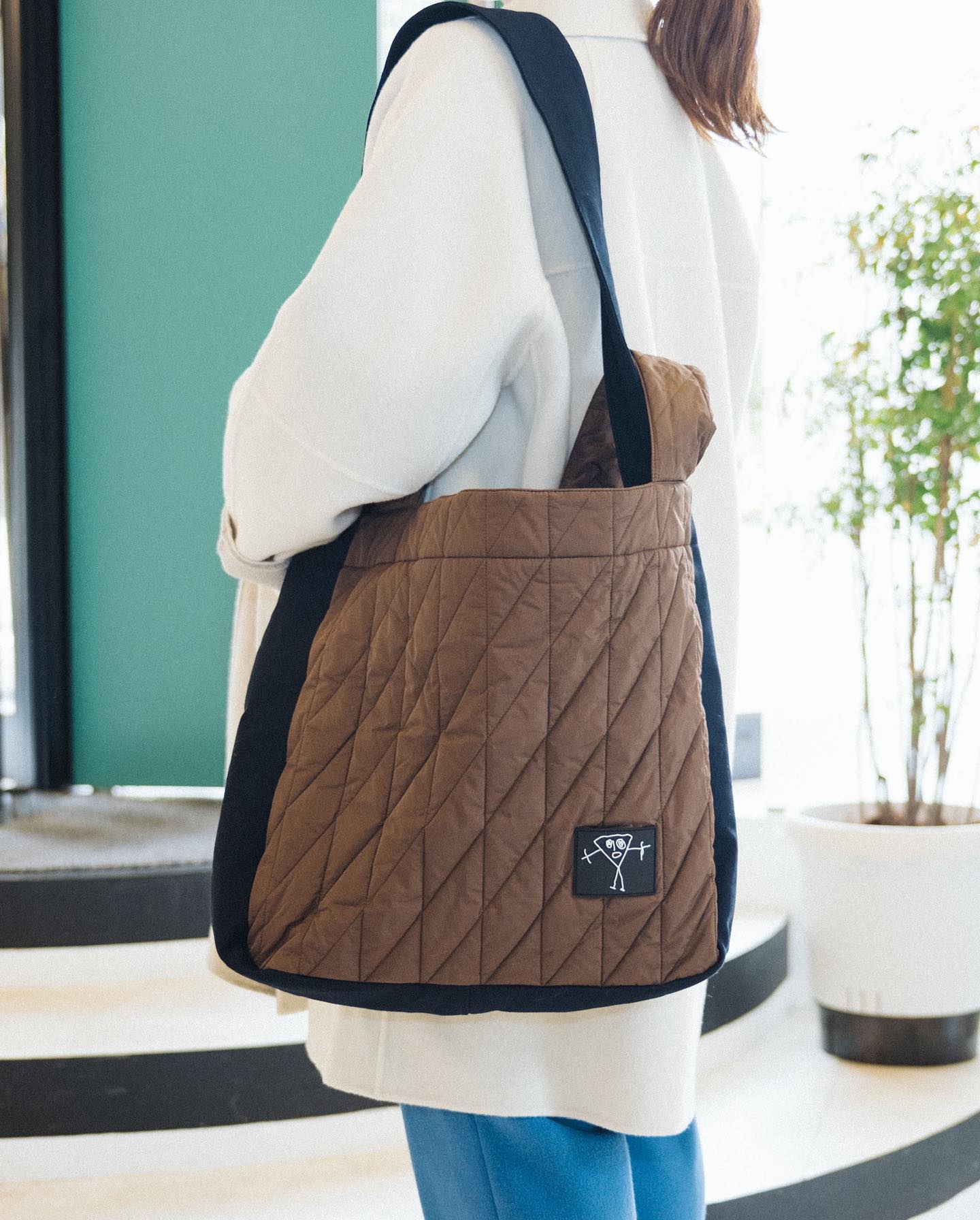 PLAN C』 Quilted shopping bag ⁡ ⁡ ⁡ ⁡ ⁡ ⁡ ⁡ Bag/ #PLANC (¥46,200 