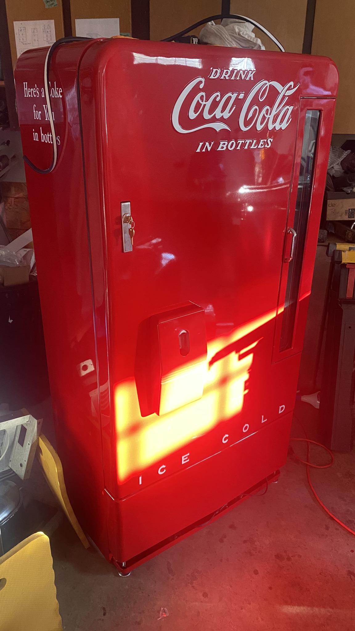 Pop Machine Shop / Vintage Soda Machine Restoration | Rice Lake WI