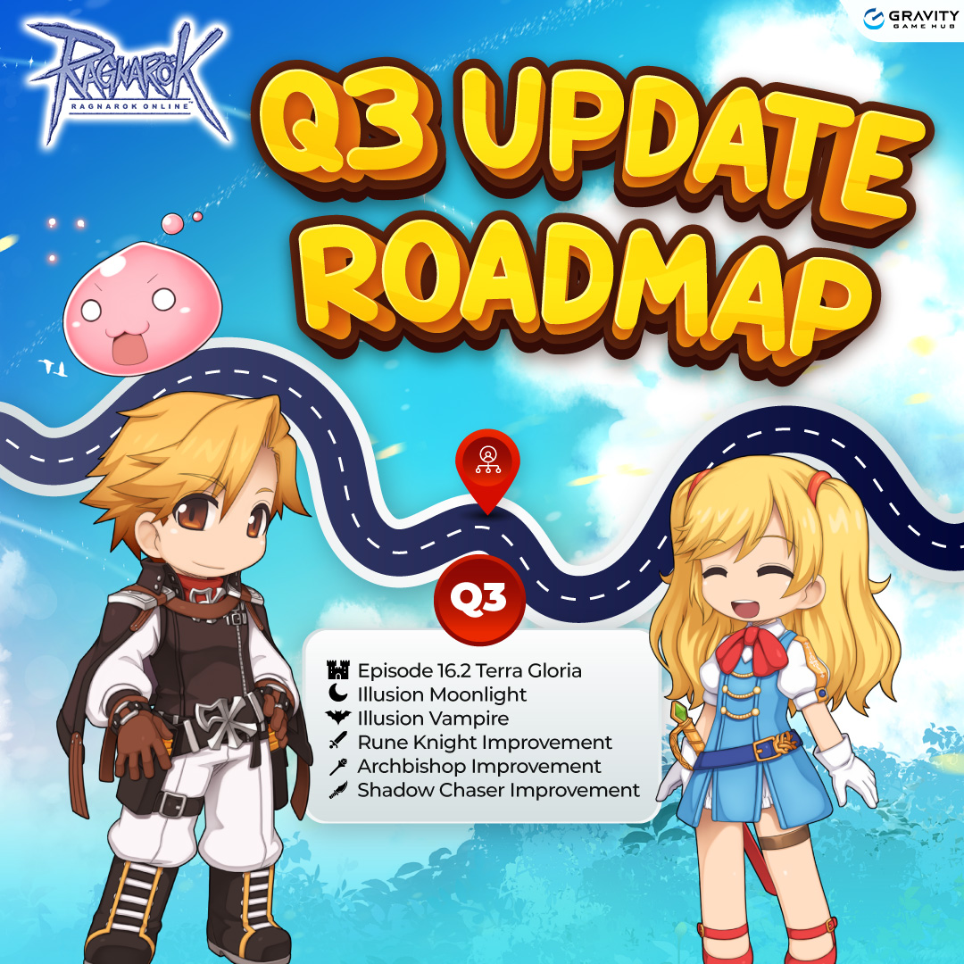 𝐑𝐎𝐆𝐆𝐇 𝟐𝟎𝟐𝟒 𝐑𝐨𝐚𝐝𝐦𝐚𝐩 - Quarter 3 ... - Ragnarok Online GGH | Facebook