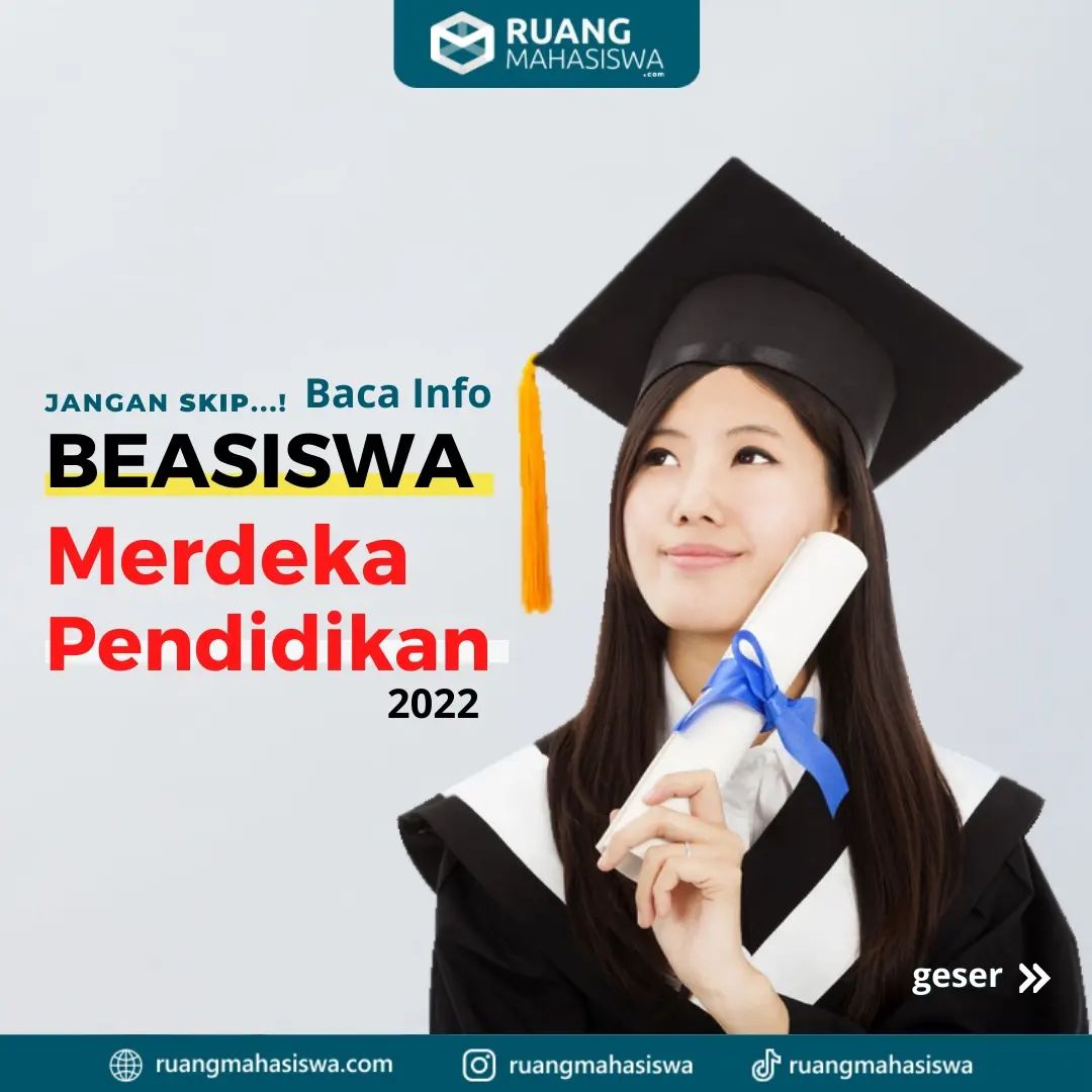 Udah tahu BEASISWA MERDEKA PENDIDIKAN... - ruangmahasiswa.com | Facebook