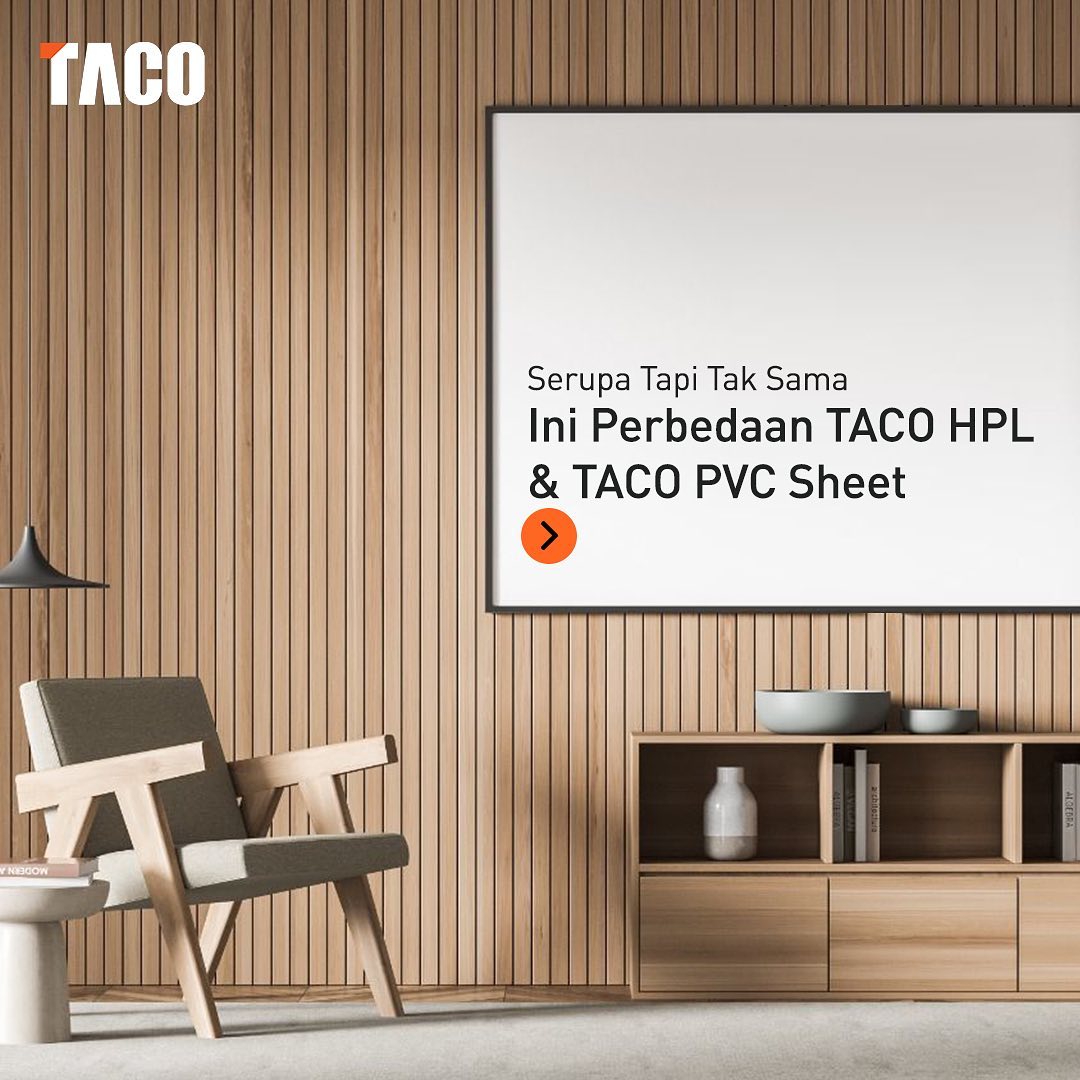 TACO ID - Serupa tapi tak sama! TACO HPL dan PVC Sheet...