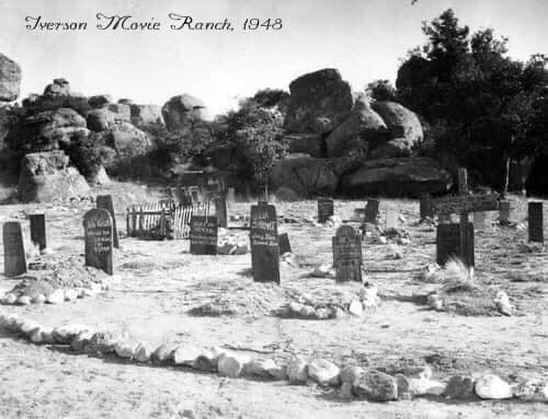 Los - A replica of the Tombstone, Arizona Boothill Graveyard on the ...