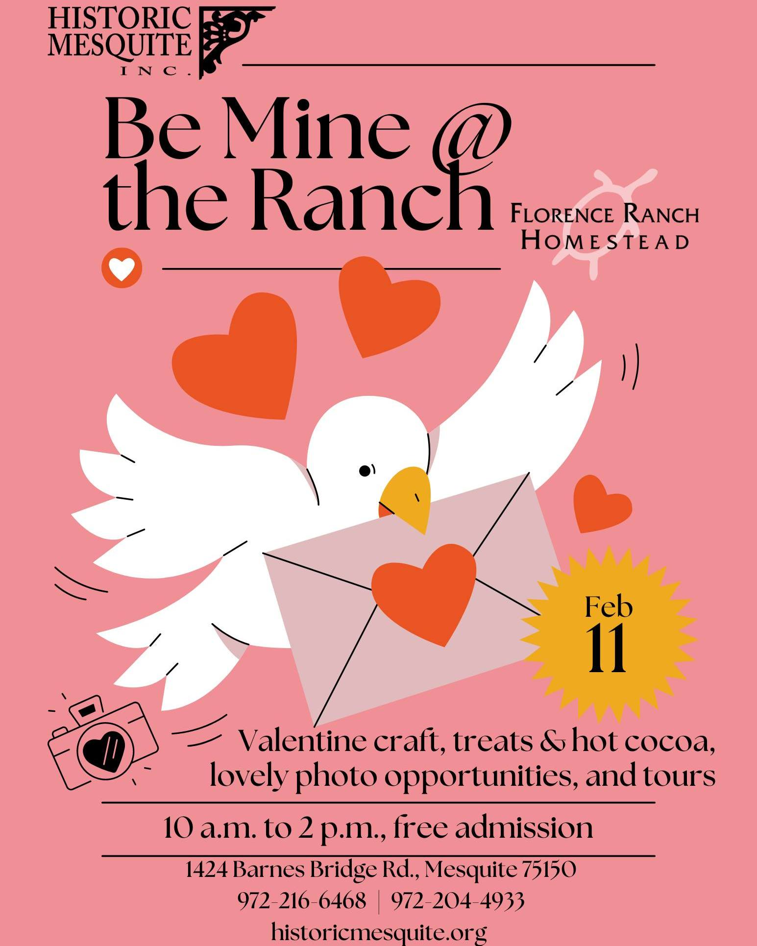 Weather is looking fabulous for... - Historic Mesquite, Inc.