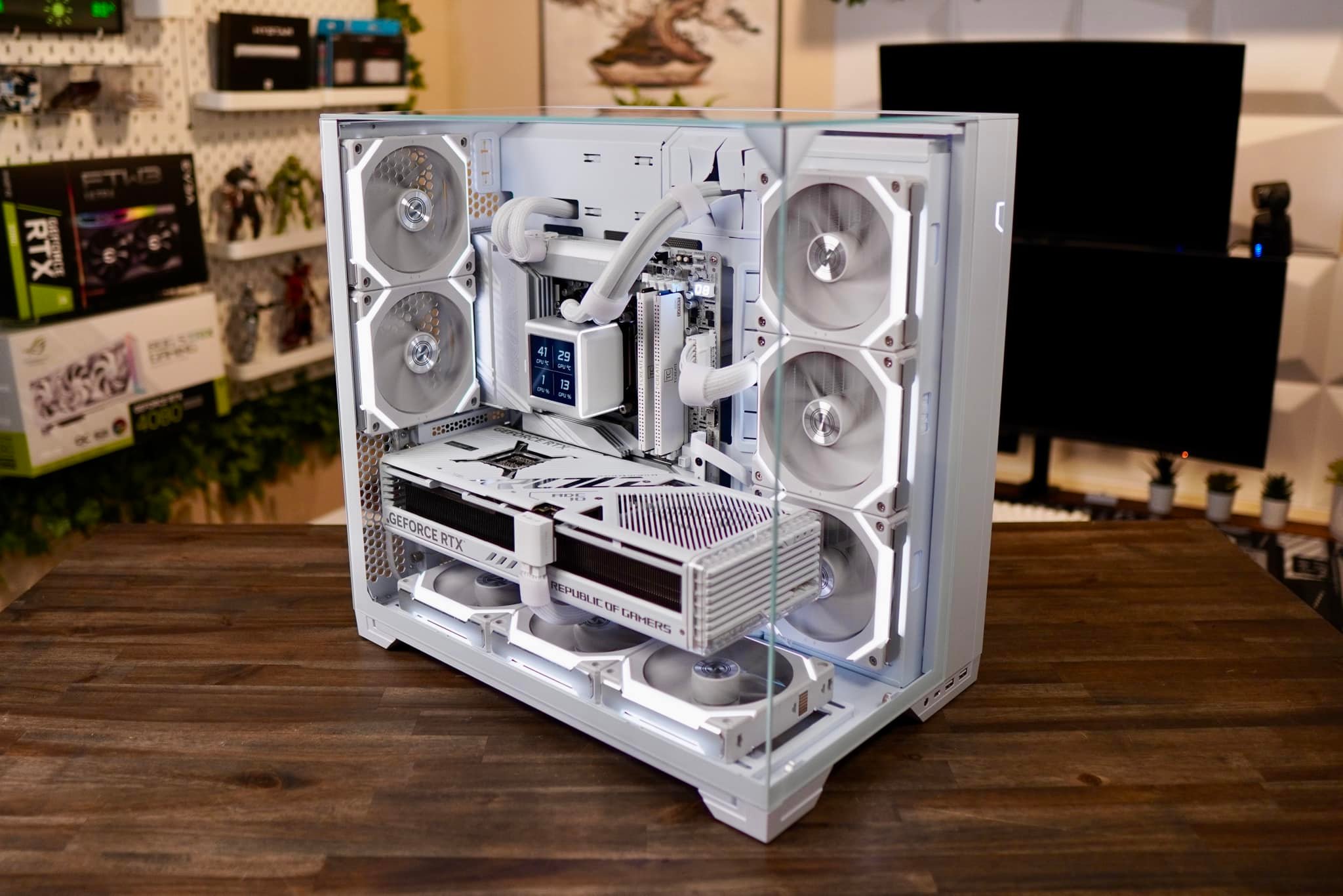 Lian Li 011 Vision Compact Case Build with Custom Holes and