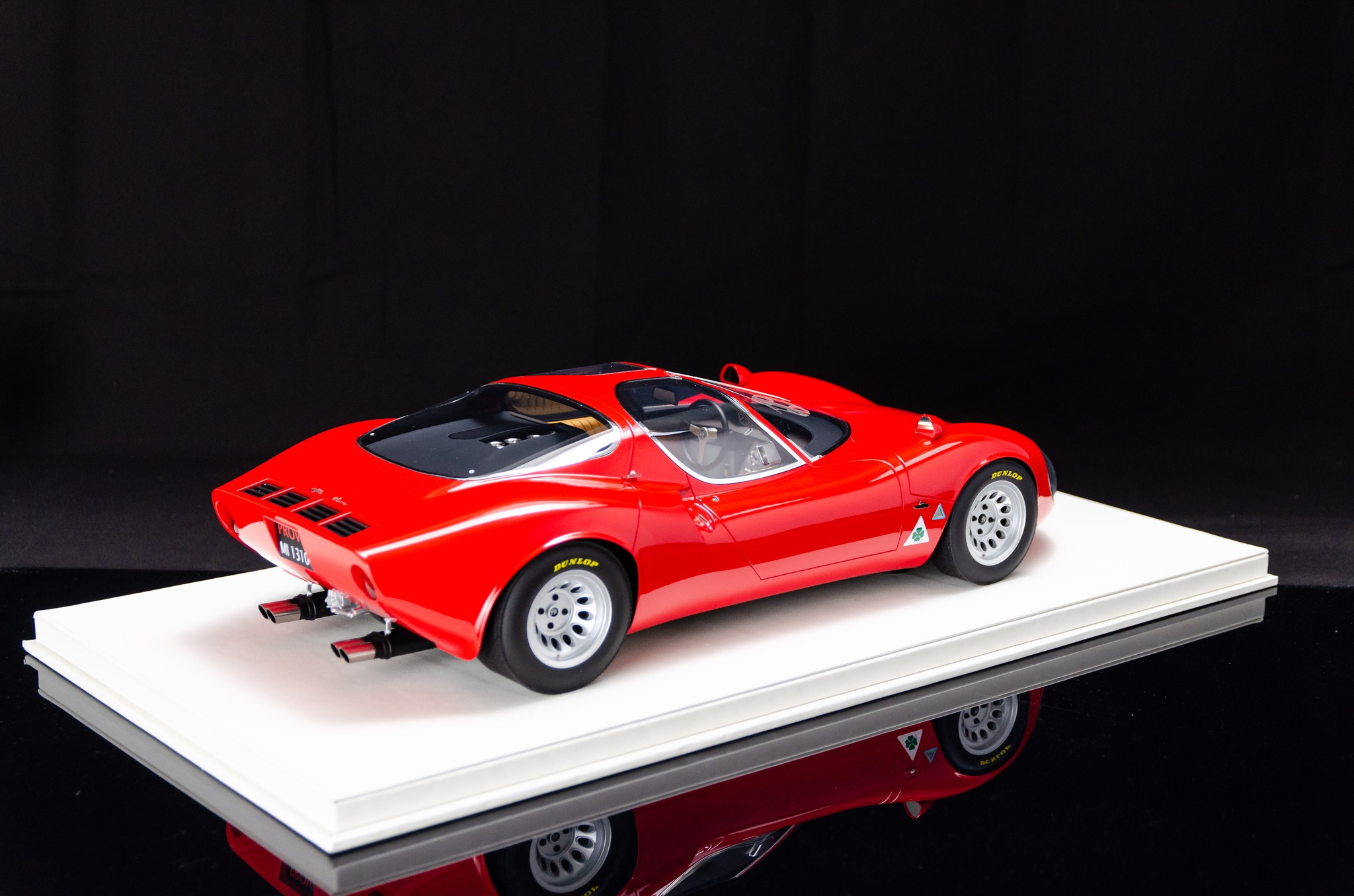 Alfa Romeo Tipo 33 Stradale 1967 model kit creation