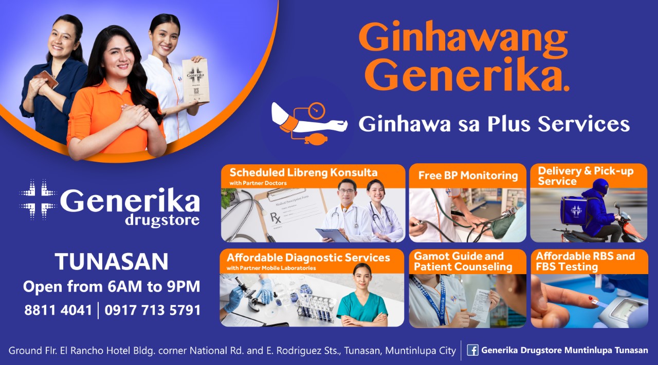 Generika Drugstore - Muntinlupa Tunasan | Muntinlupa City