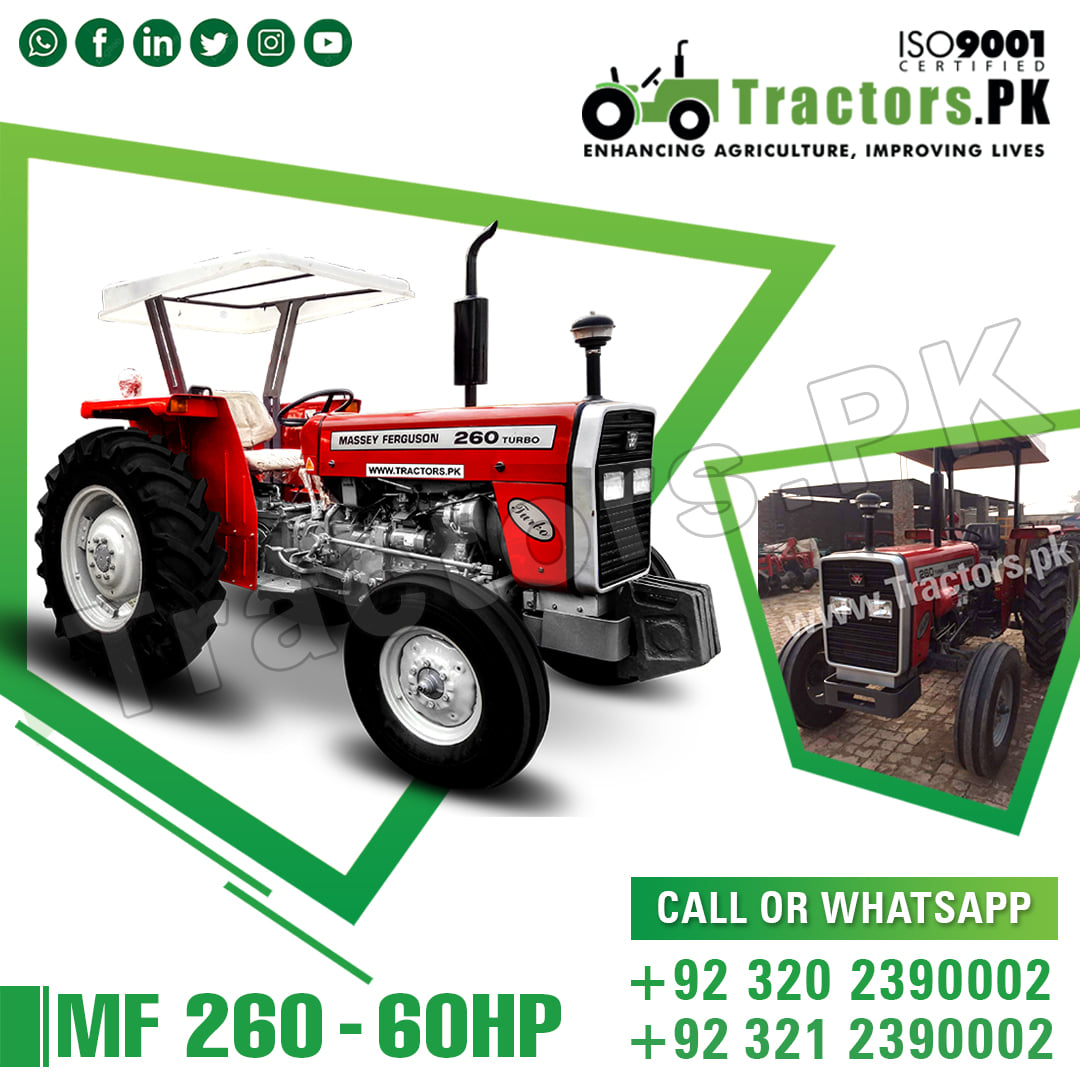 Tractors PK - Brand New Massey Ferguson MF 260 - 60HP...
