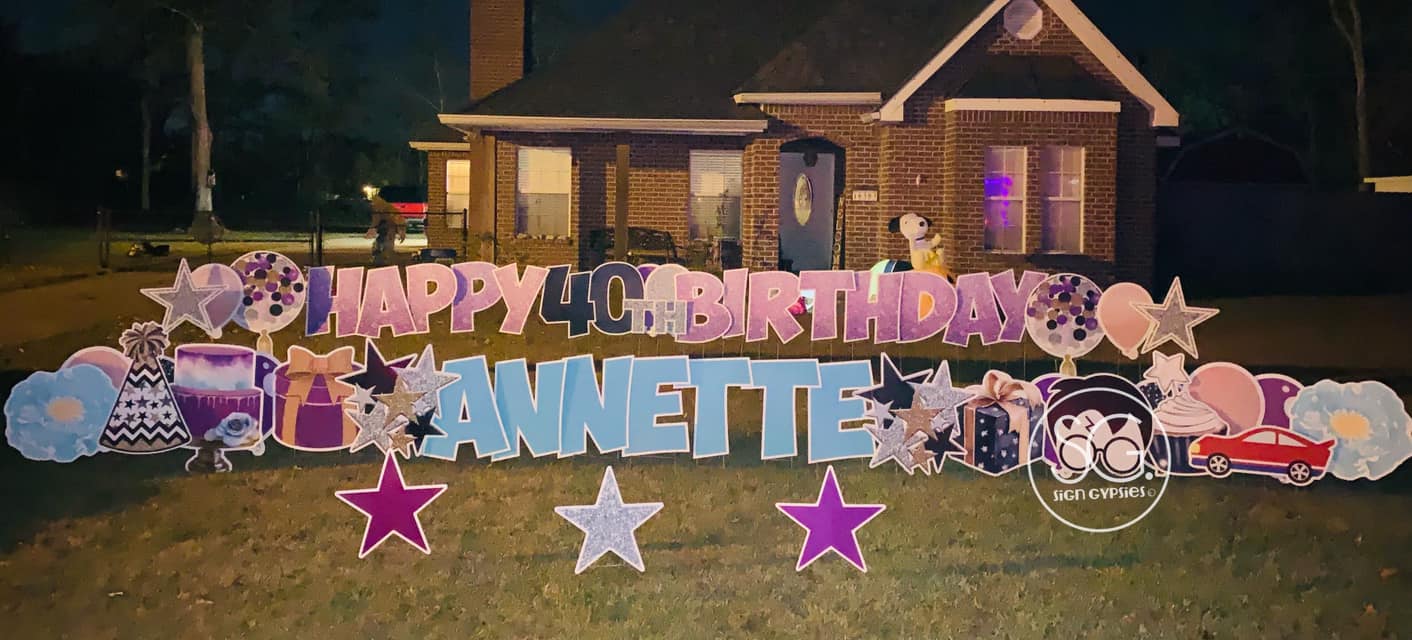 Happy 40th Birthday, Annette and... - Sign Gypsies-Ascension | Facebook