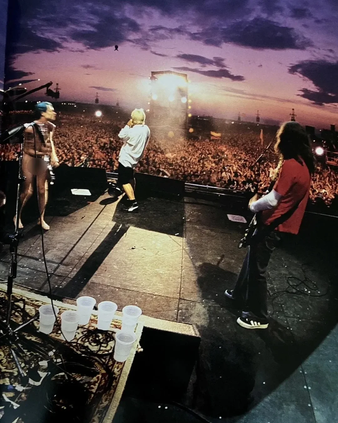Red Hot Chili Peppers at Rolling Rock Town Fair 2000. Mohawk's Era!