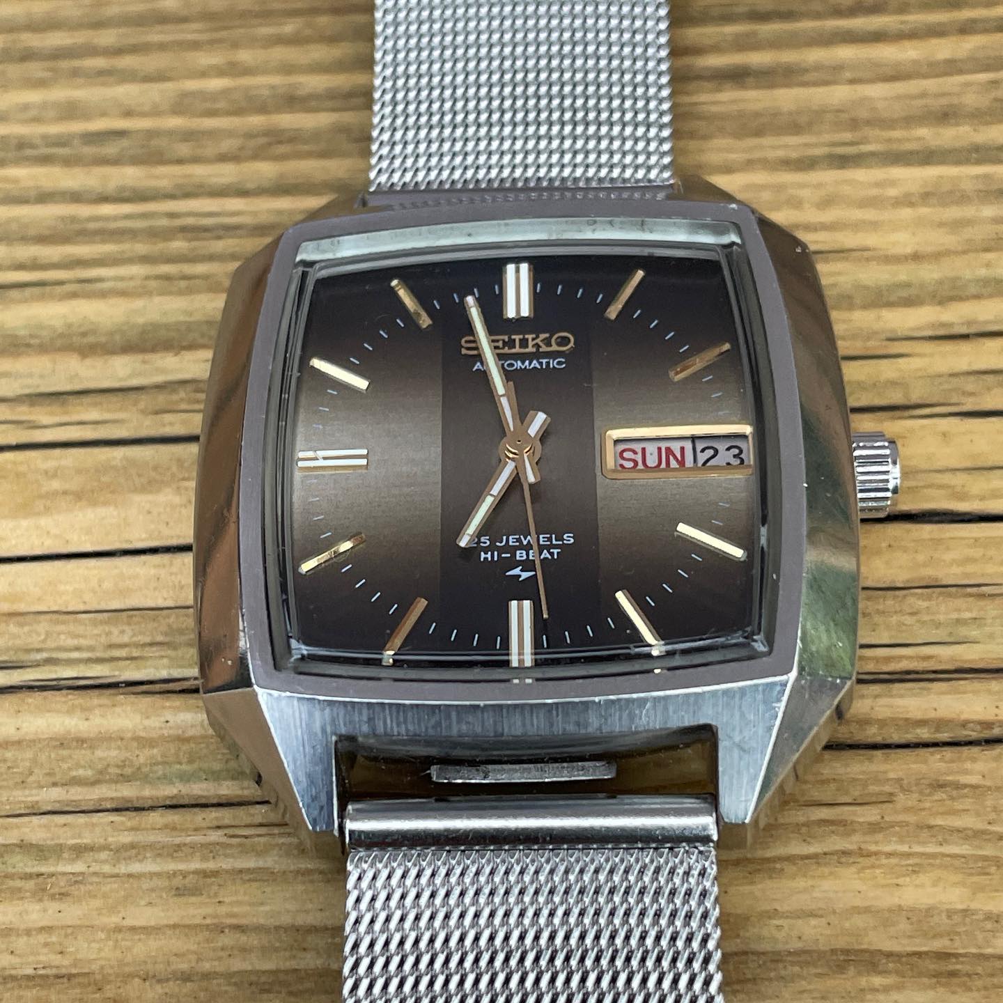 My latest vintage. Seiko 5246-5039 1973 video link in my bio!
