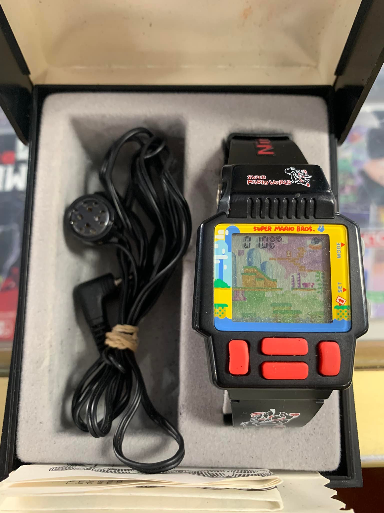 1991 Nintendo Super Mario world game watch!