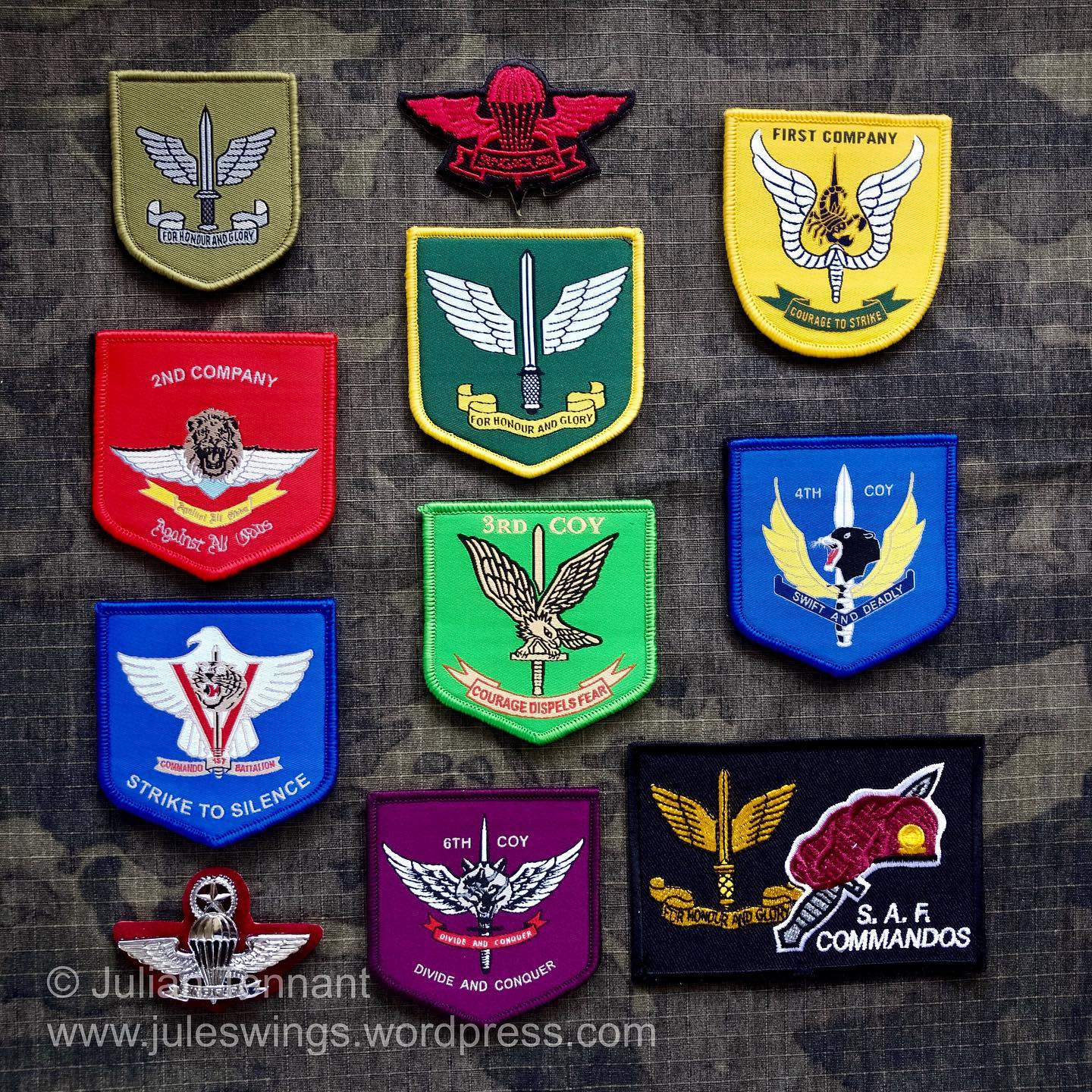 Juleswings - Singapore Armed Forces 1st Commando Battalion. Shown here ...