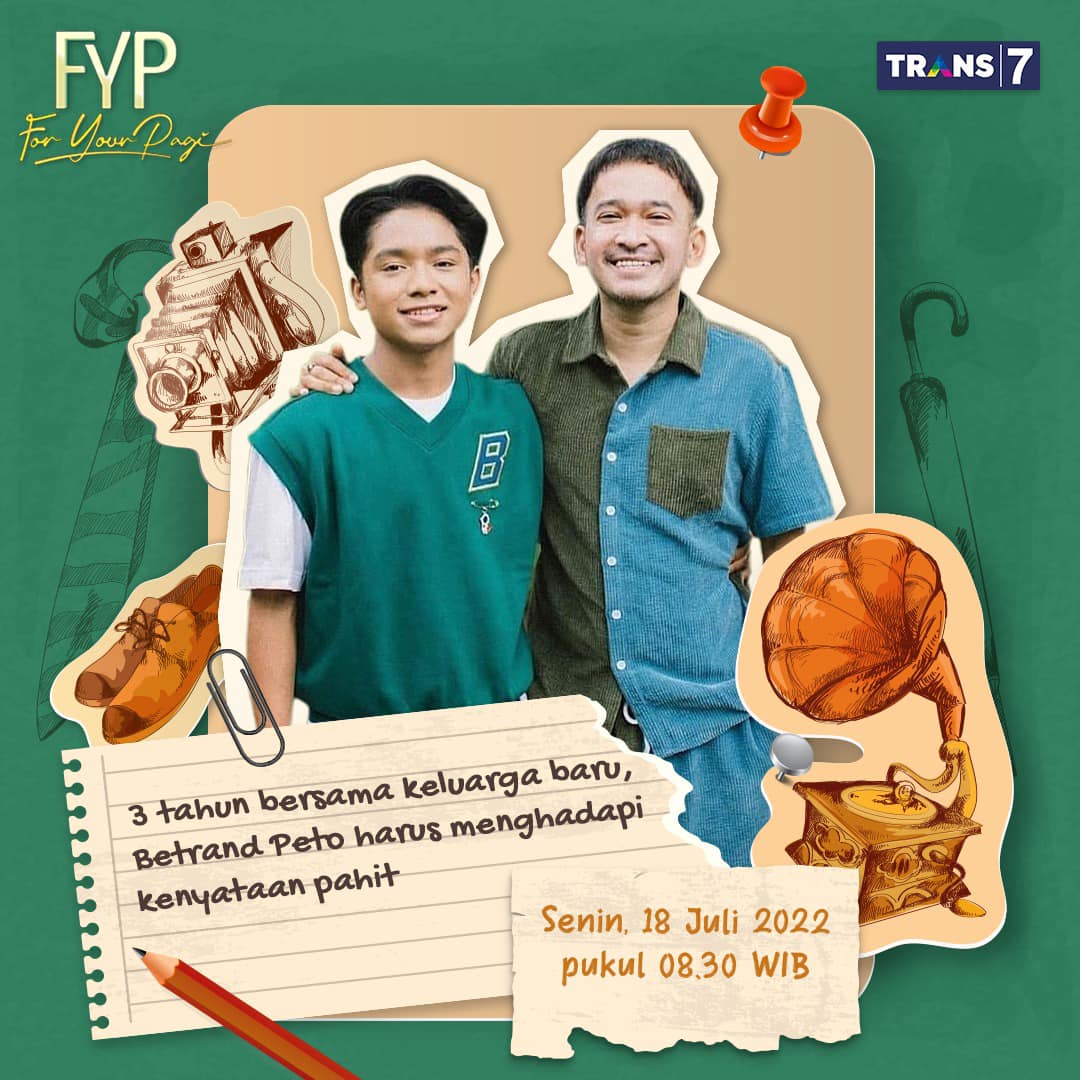 TRANS7 - Bagaimana cerita @betrandpetoputraonsu dalam... | Facebook