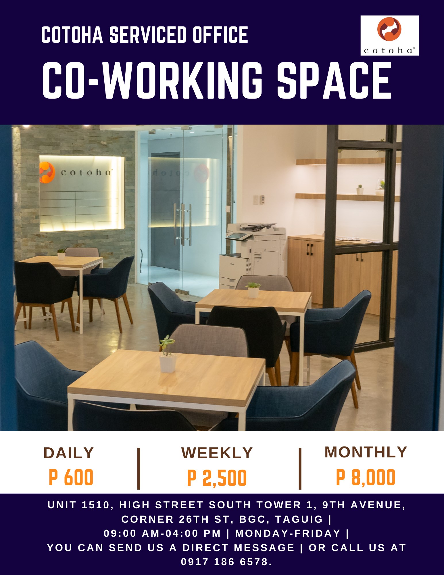 COTOHA Virtual Office Space BGC - Serviced Office and Co-working Space 3
