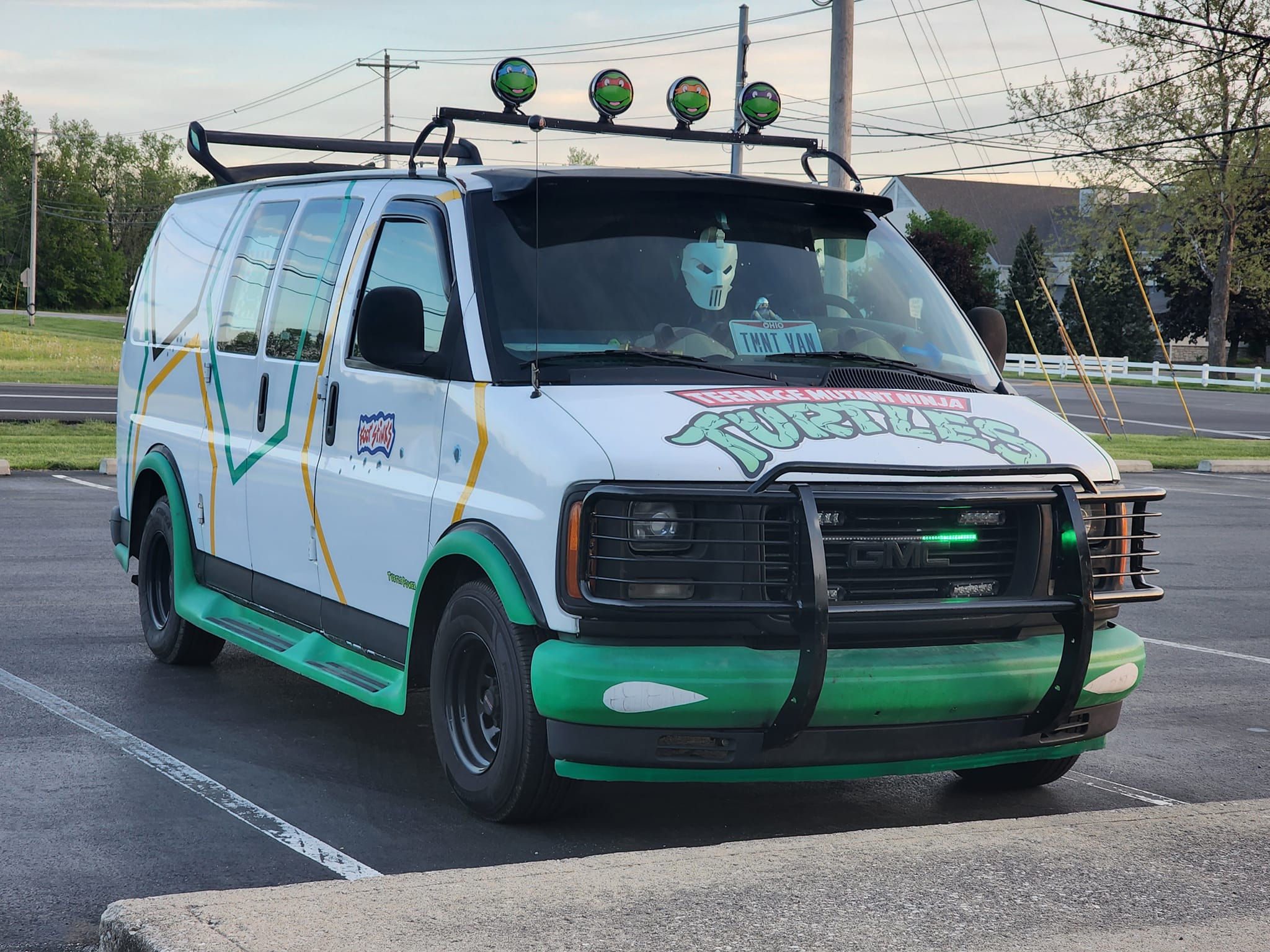 Turtle Van Columbus TMNT
