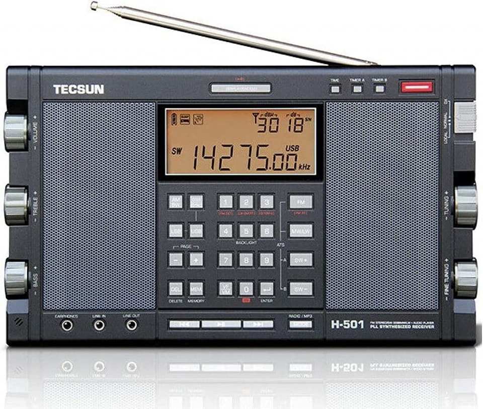 Tecsun H-501X Digital Worldband AM/FM Shortwave Radio 📻 with SSB😃 ...