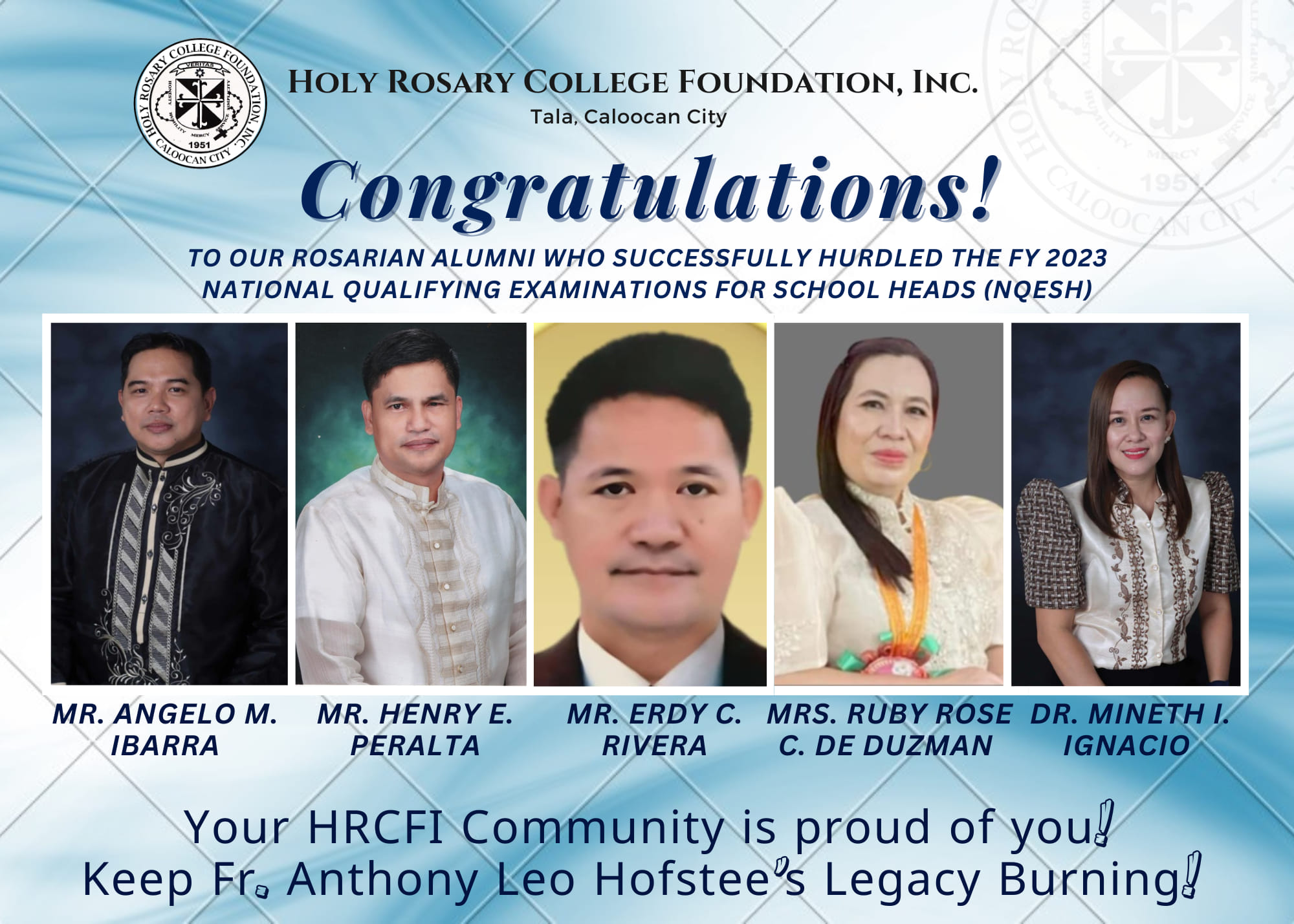 Holy Rosary College Foundation, Inc.