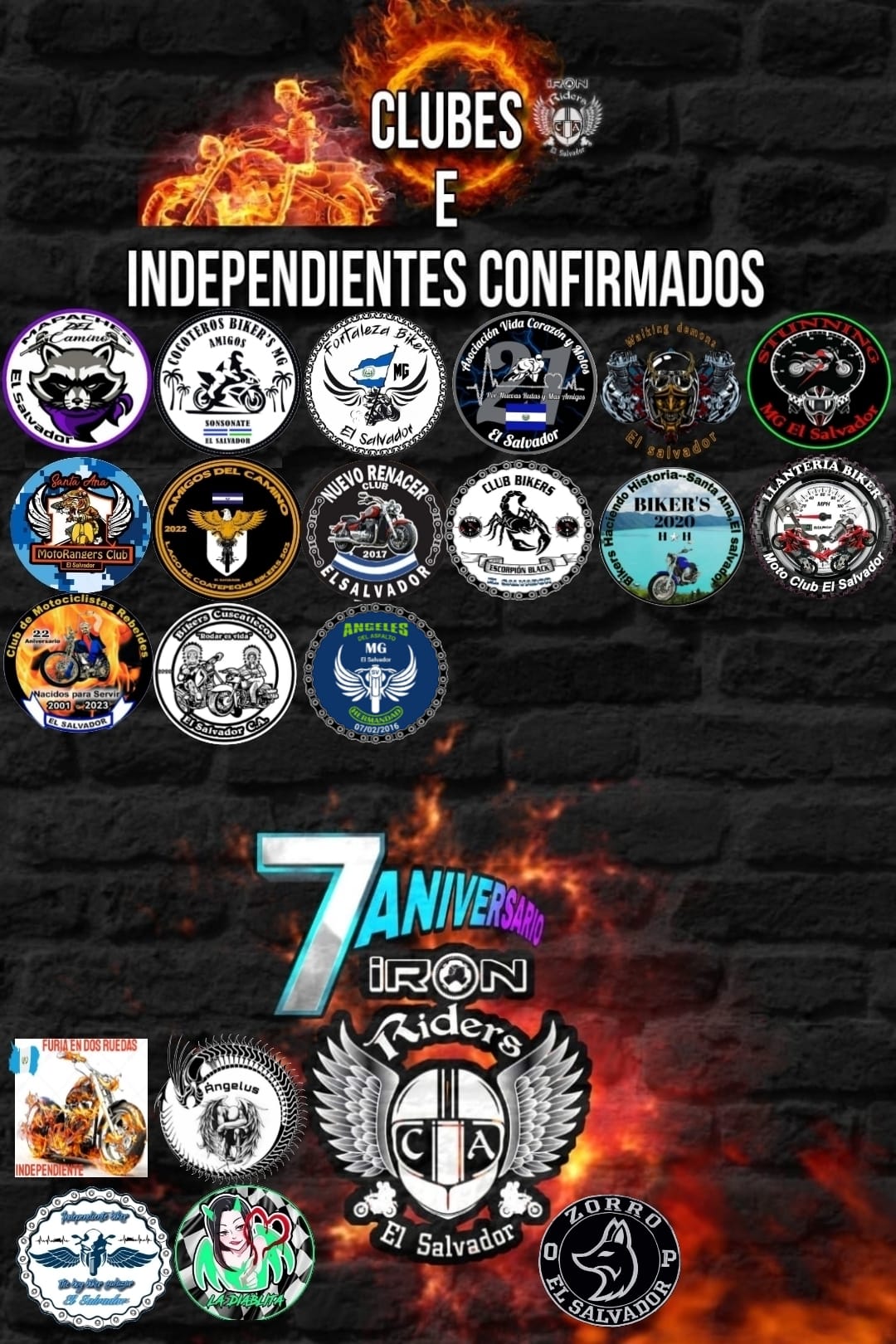 Les compartimos el banner... - Iron Riders El Salvador